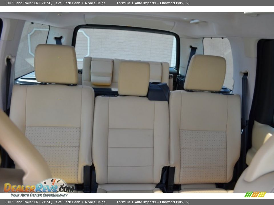 2007 Land Rover LR3 V8 SE Java Black Pearl / Alpaca Beige Photo #30