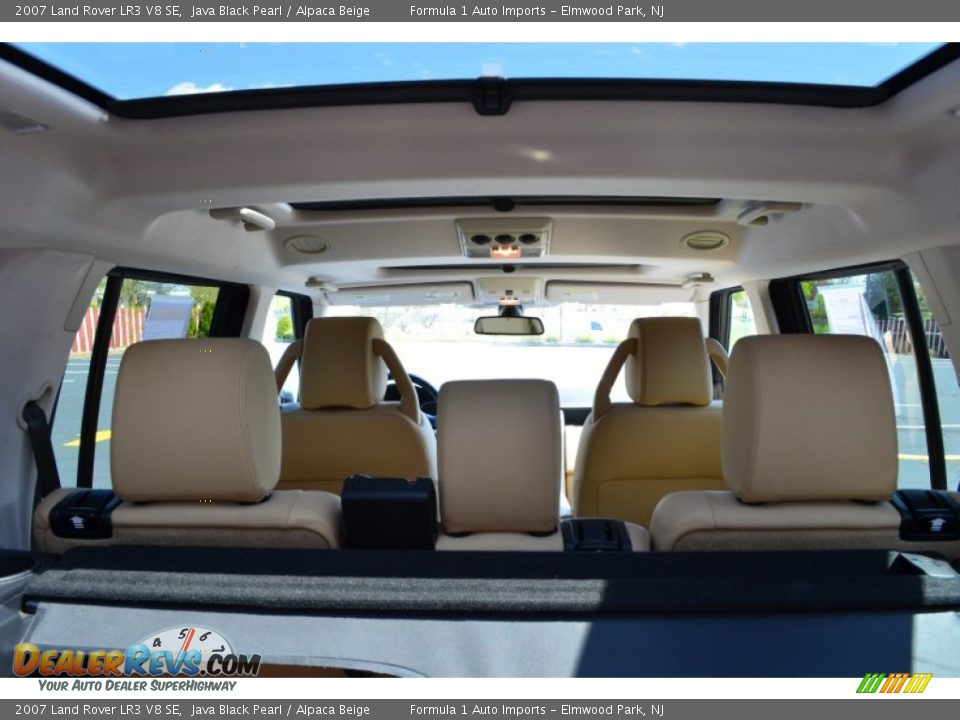 2007 Land Rover LR3 V8 SE Java Black Pearl / Alpaca Beige Photo #32