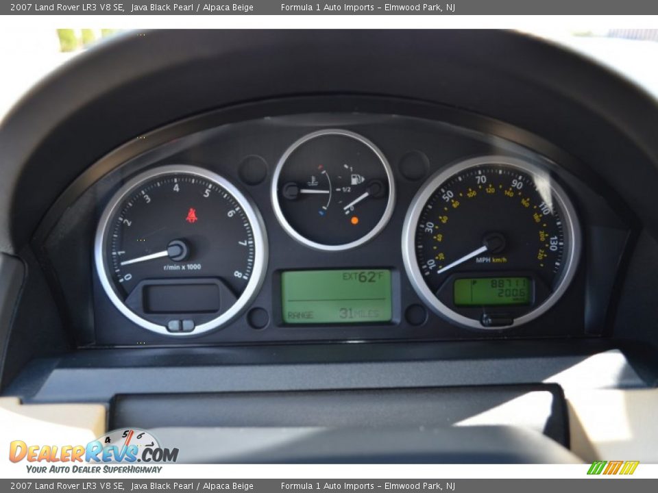 2007 Land Rover LR3 V8 SE Gauges Photo #33