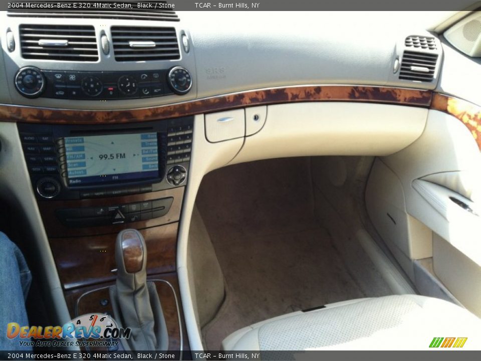 2004 Mercedes-Benz E 320 4Matic Sedan Black / Stone Photo #13