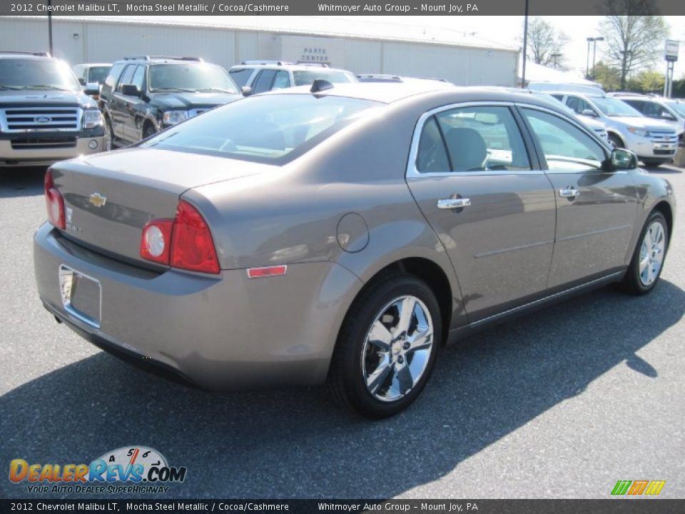 2012 Chevrolet Malibu LT Mocha Steel Metallic / Cocoa/Cashmere Photo #3