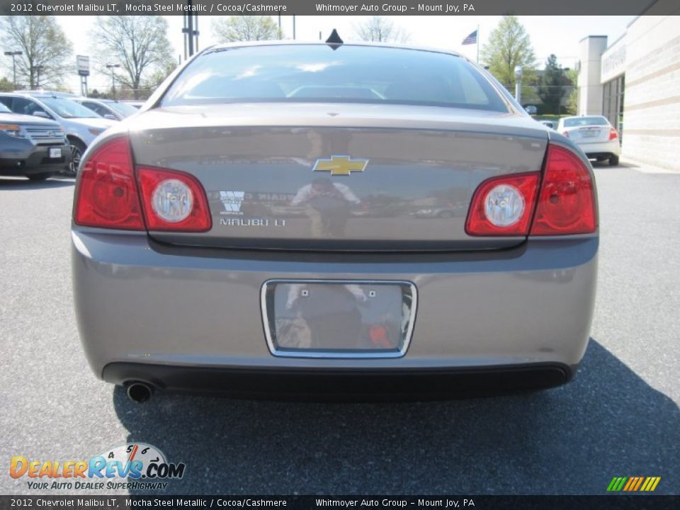 2012 Chevrolet Malibu LT Mocha Steel Metallic / Cocoa/Cashmere Photo #4