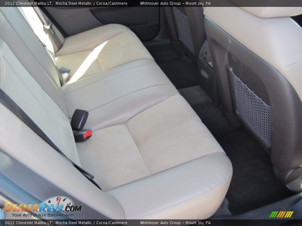 2012 Chevrolet Malibu LT Mocha Steel Metallic / Cocoa/Cashmere Photo #12