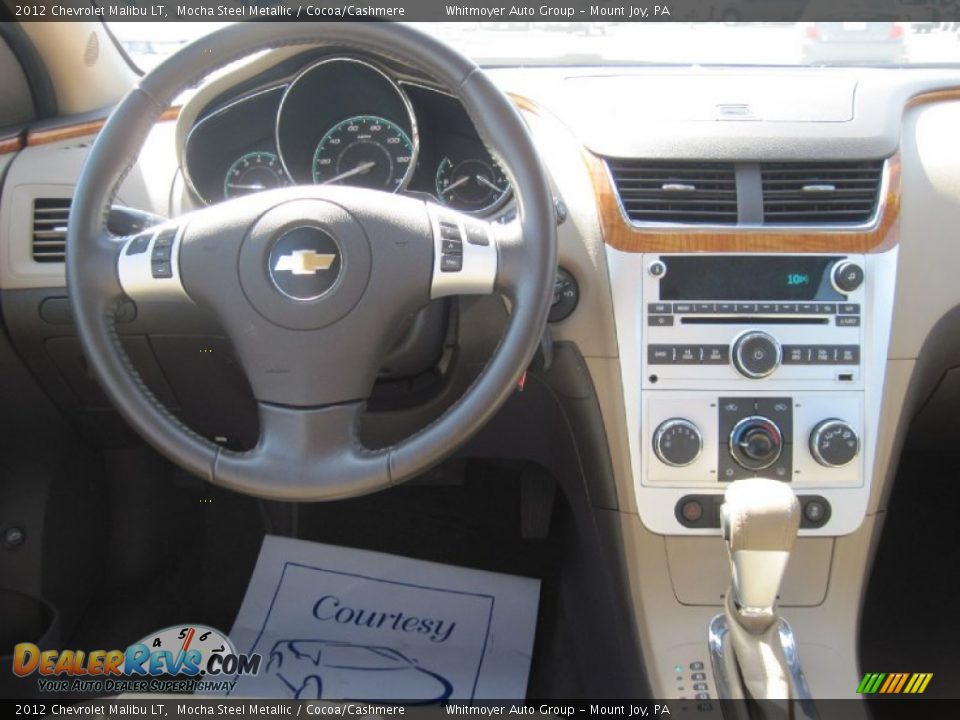 2012 Chevrolet Malibu LT Mocha Steel Metallic / Cocoa/Cashmere Photo #14