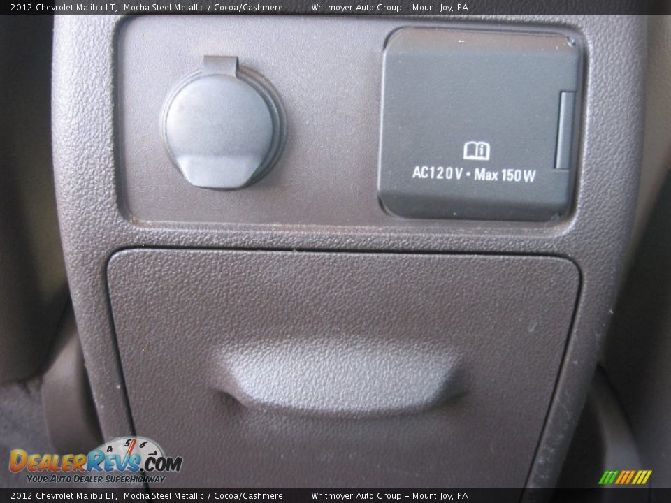 2012 Chevrolet Malibu LT Mocha Steel Metallic / Cocoa/Cashmere Photo #17