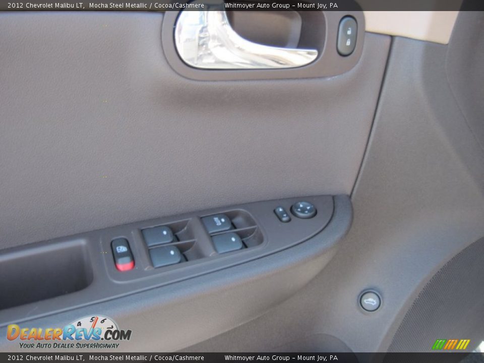 2012 Chevrolet Malibu LT Mocha Steel Metallic / Cocoa/Cashmere Photo #18
