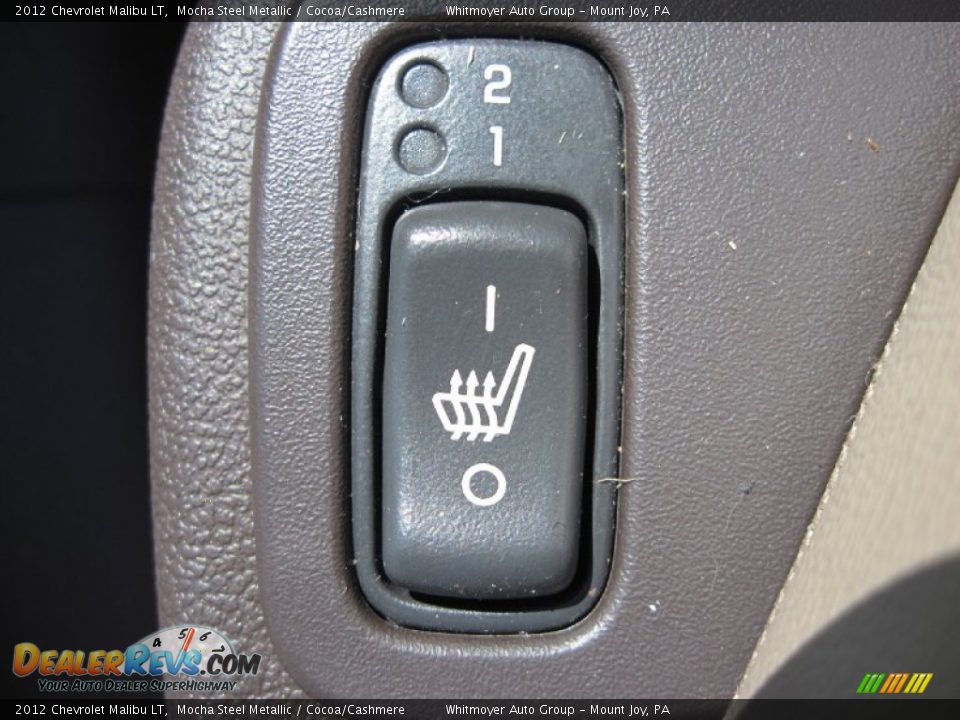 2012 Chevrolet Malibu LT Mocha Steel Metallic / Cocoa/Cashmere Photo #19