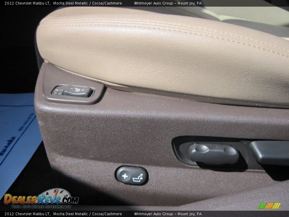 2012 Chevrolet Malibu LT Mocha Steel Metallic / Cocoa/Cashmere Photo #20