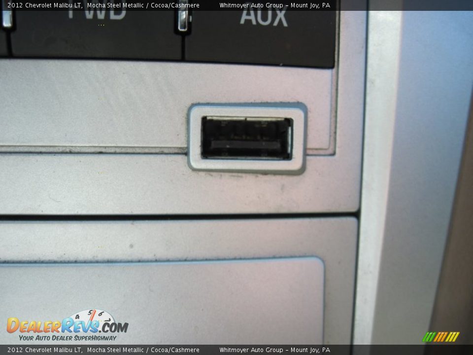 2012 Chevrolet Malibu LT Mocha Steel Metallic / Cocoa/Cashmere Photo #27