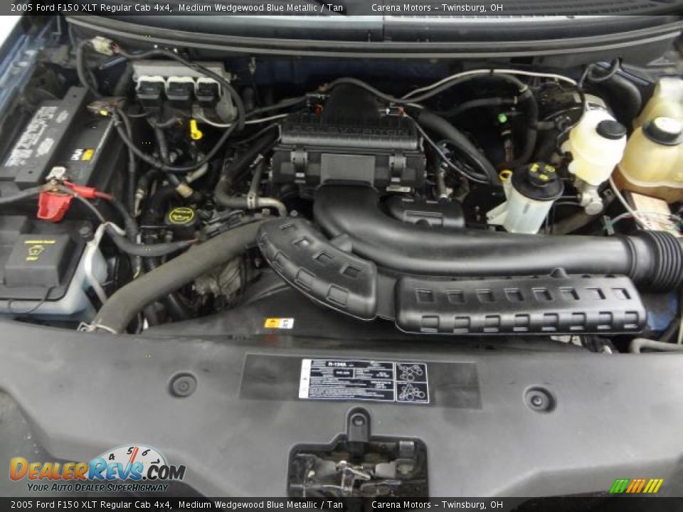 2005 Ford F150 XLT Regular Cab 4x4 5.4 Liter SOHC 24-Valve Triton V8 Engine Photo #13