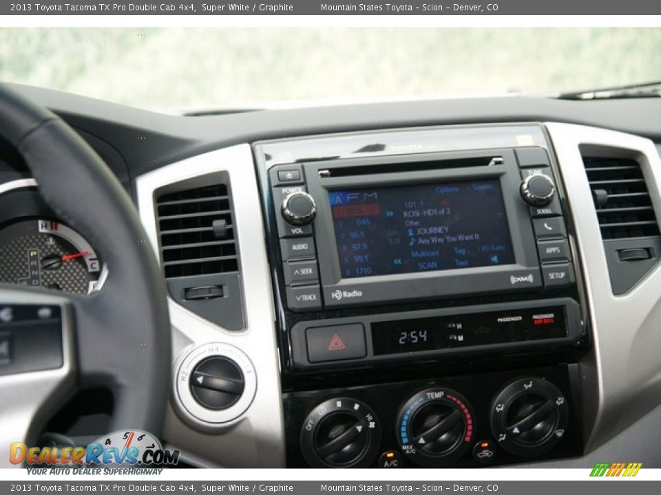 2013 Toyota Tacoma TX Pro Double Cab 4x4 Super White / Graphite Photo #6