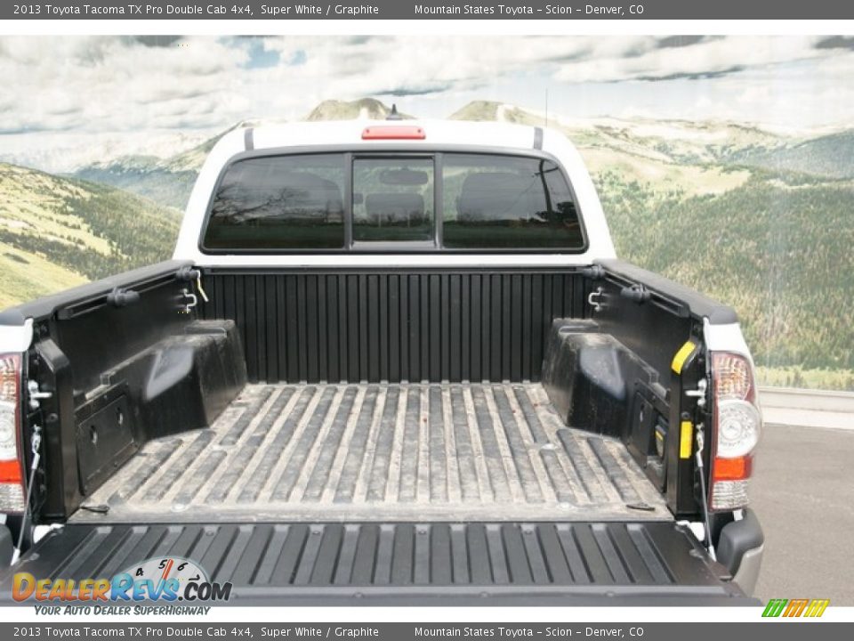 2013 Toyota Tacoma TX Pro Double Cab 4x4 Super White / Graphite Photo #8