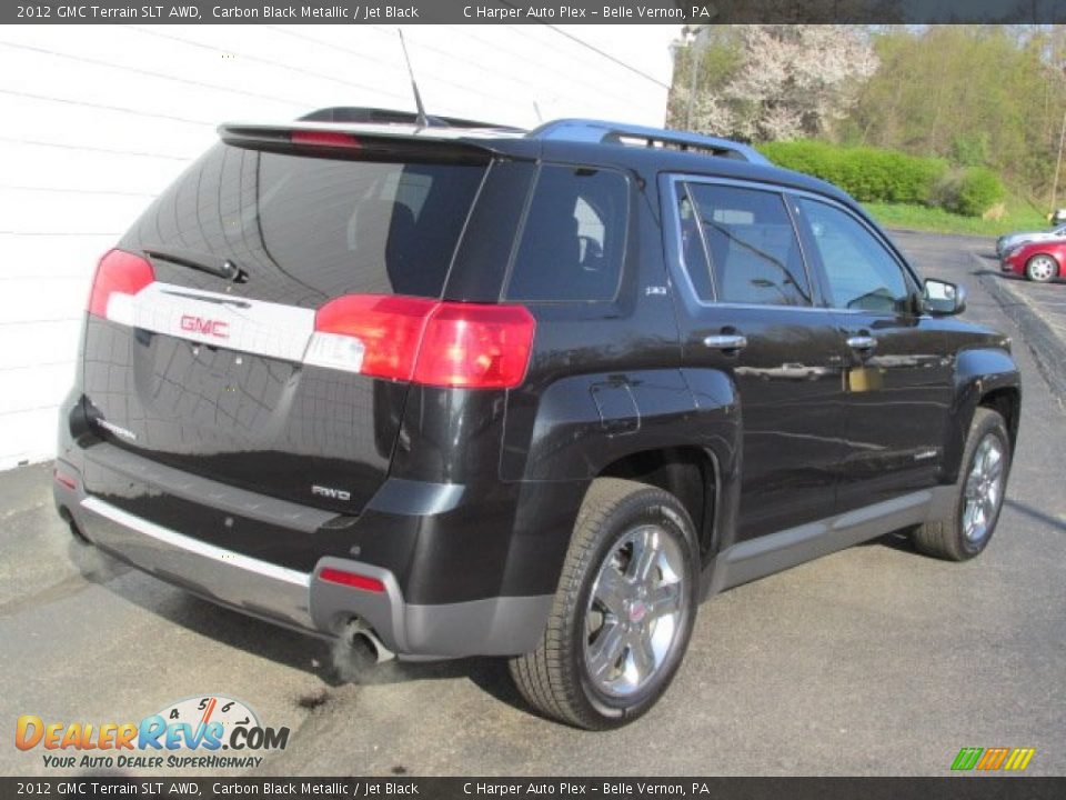 2012 GMC Terrain SLT AWD Carbon Black Metallic / Jet Black Photo #10