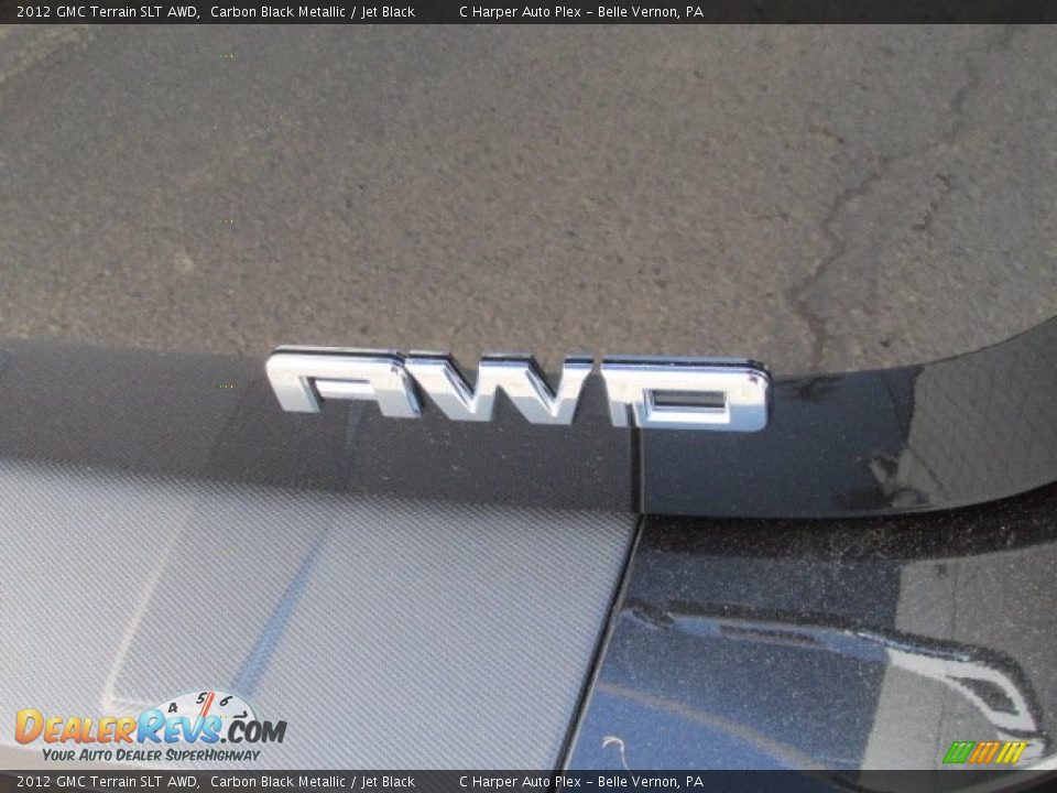 2012 GMC Terrain SLT AWD Carbon Black Metallic / Jet Black Photo #11