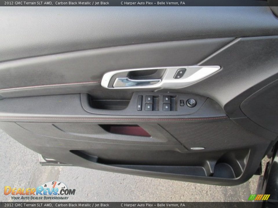 2012 GMC Terrain SLT AWD Carbon Black Metallic / Jet Black Photo #14