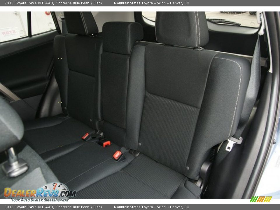 2013 Toyota RAV4 XLE AWD Shoreline Blue Pearl / Black Photo #7