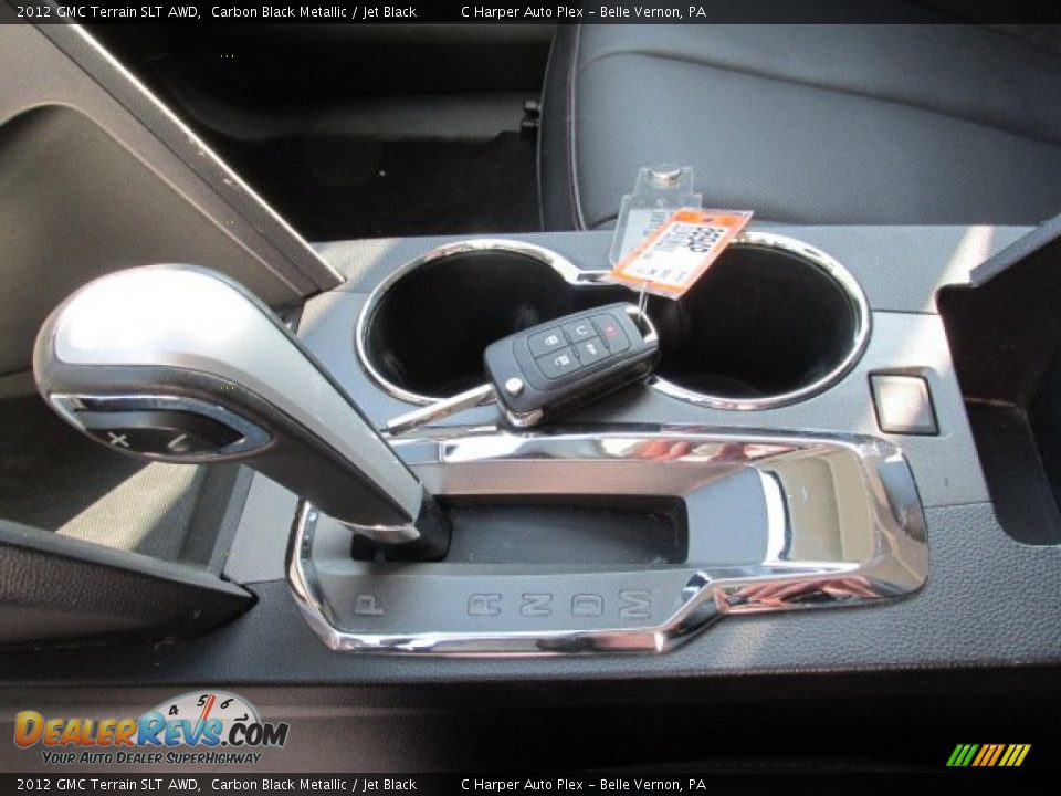 2012 GMC Terrain SLT AWD Carbon Black Metallic / Jet Black Photo #16