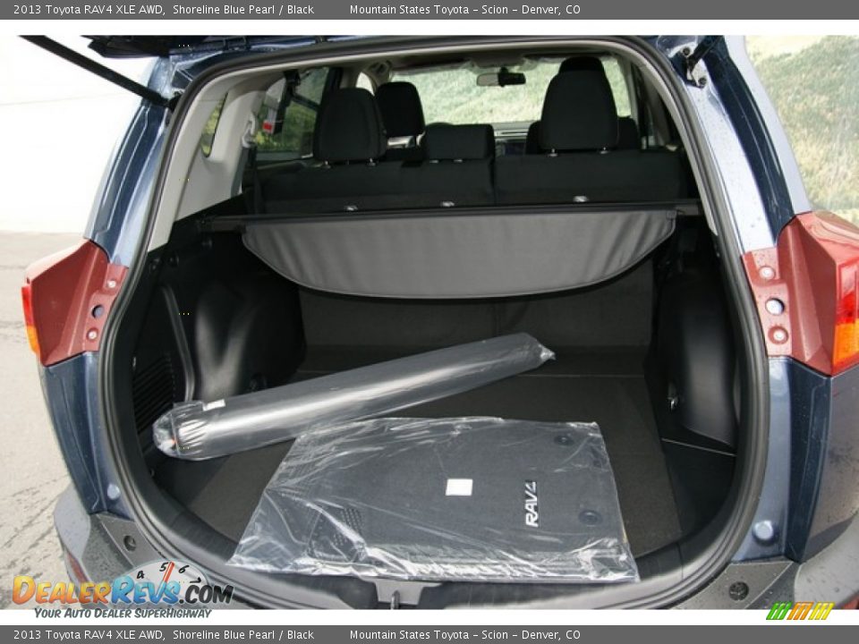 2013 Toyota RAV4 XLE AWD Shoreline Blue Pearl / Black Photo #8