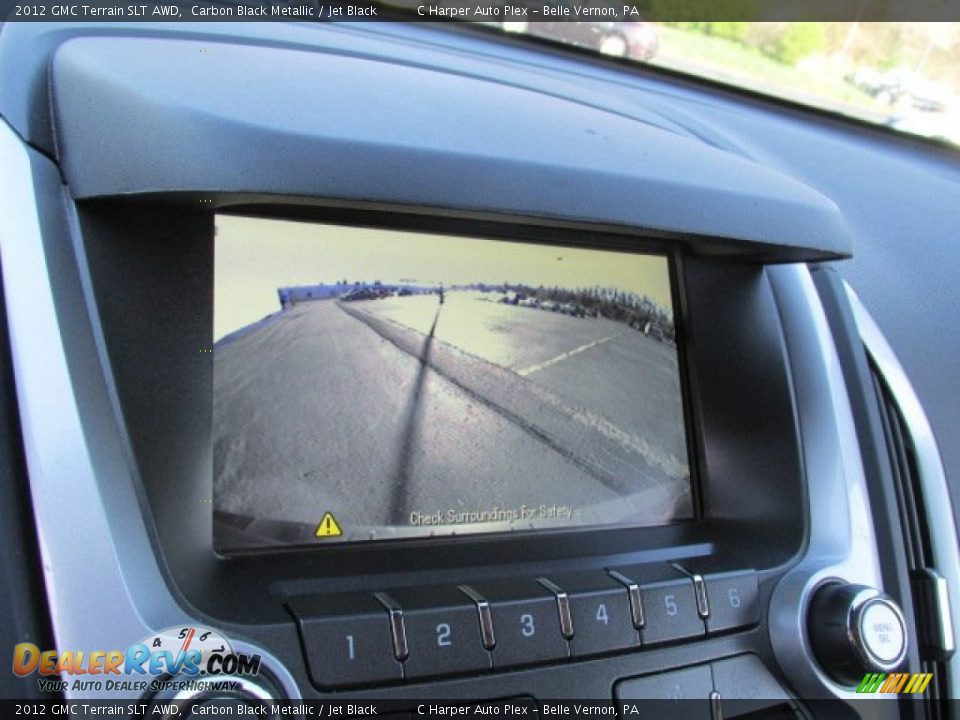 2012 GMC Terrain SLT AWD Carbon Black Metallic / Jet Black Photo #18