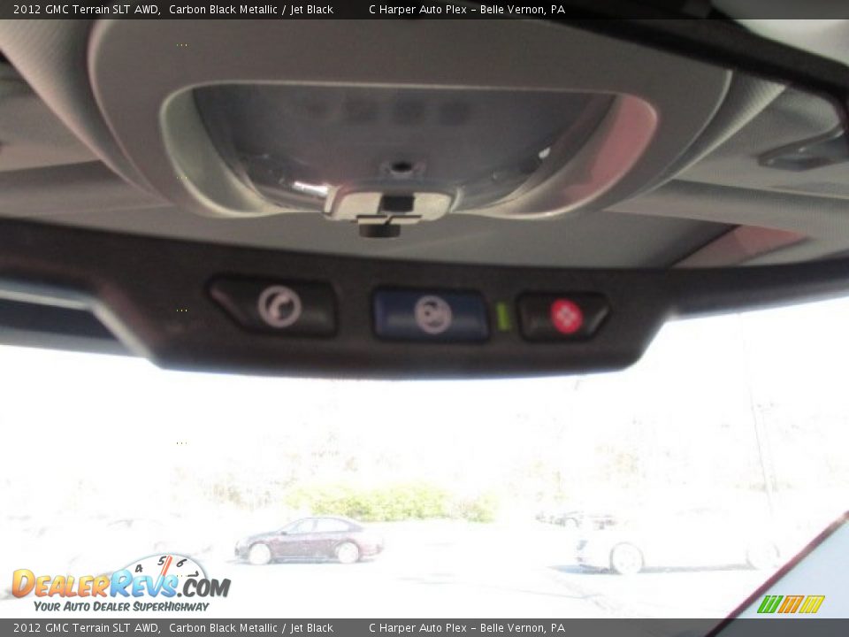 2012 GMC Terrain SLT AWD Carbon Black Metallic / Jet Black Photo #19