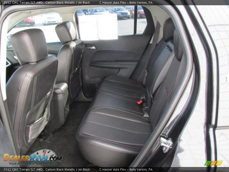 2012 GMC Terrain SLT AWD Carbon Black Metallic / Jet Black Photo #21