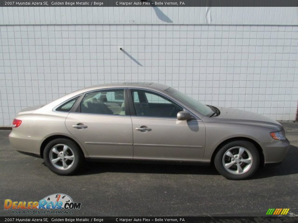 2007 Hyundai Azera SE Golden Beige Metallic / Beige Photo #2