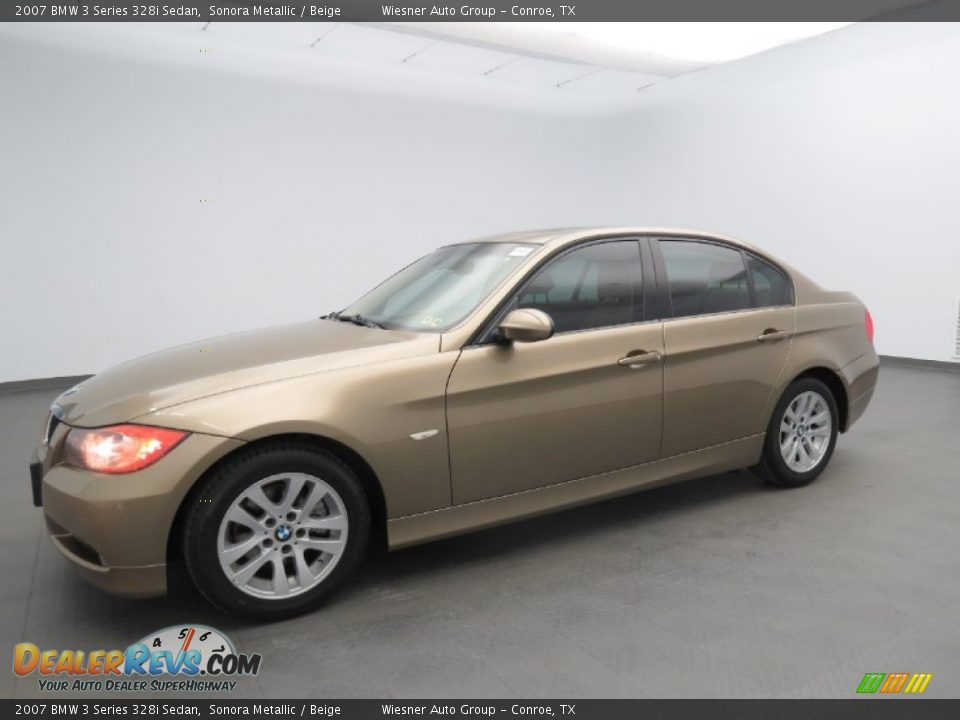 Front 3/4 View of 2007 BMW 3 Series 328i Sedan Photo #1