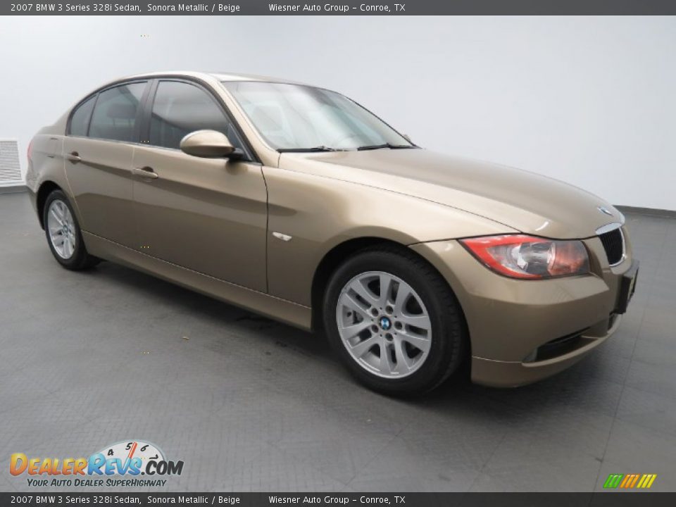 Front 3/4 View of 2007 BMW 3 Series 328i Sedan Photo #3