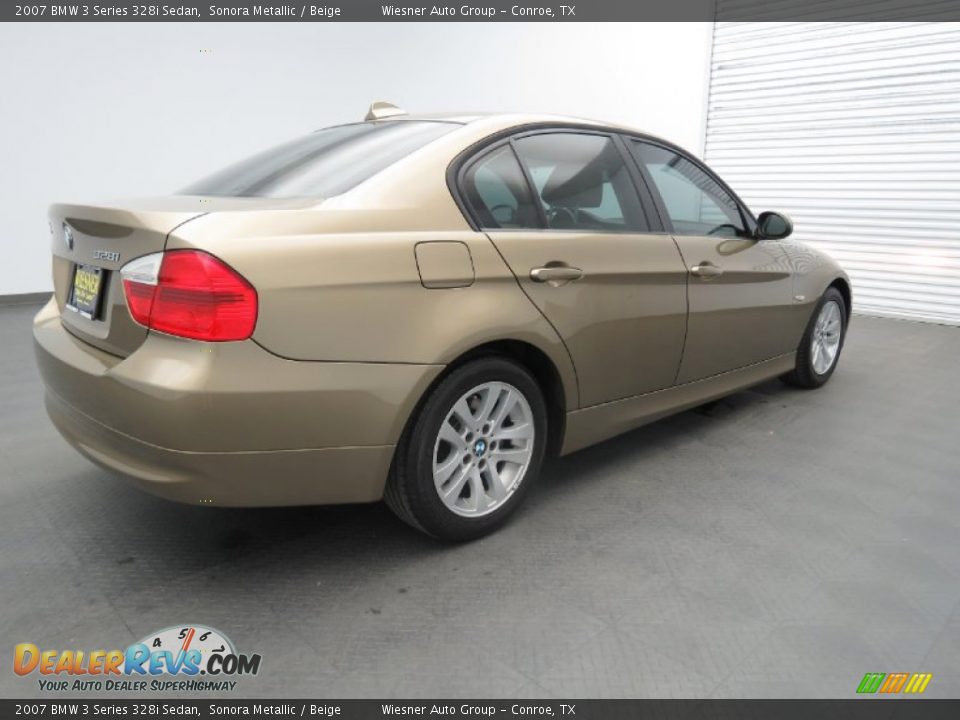 2007 BMW 3 Series 328i Sedan Sonora Metallic / Beige Photo #5