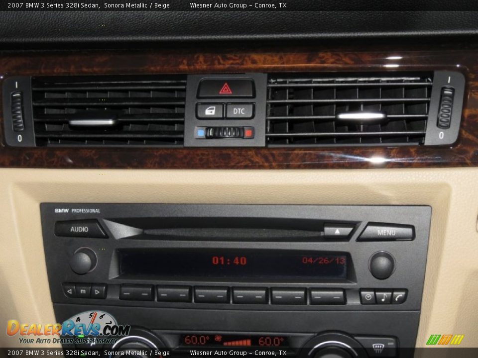 2007 BMW 3 Series 328i Sedan Sonora Metallic / Beige Photo #16