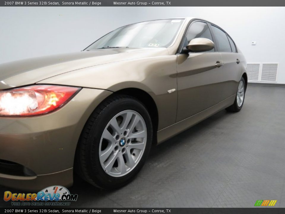 2007 BMW 3 Series 328i Sedan Sonora Metallic / Beige Photo #22