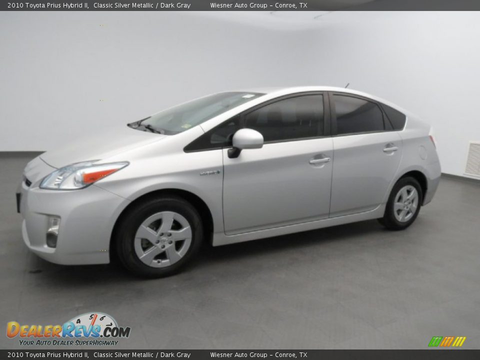 2010 Toyota Prius Hybrid II Classic Silver Metallic / Dark Gray Photo #1