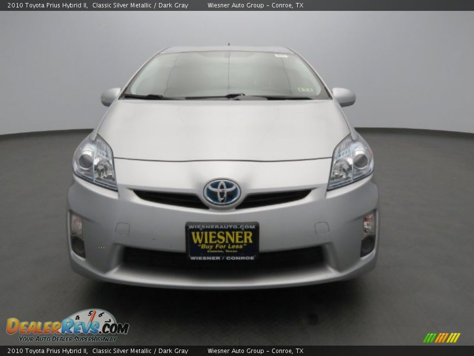 2010 Toyota Prius Hybrid II Classic Silver Metallic / Dark Gray Photo #2