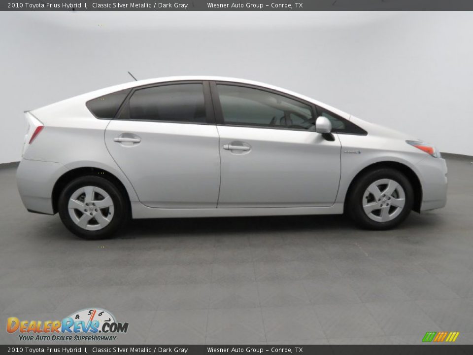 2010 Toyota Prius Hybrid II Classic Silver Metallic / Dark Gray Photo #4