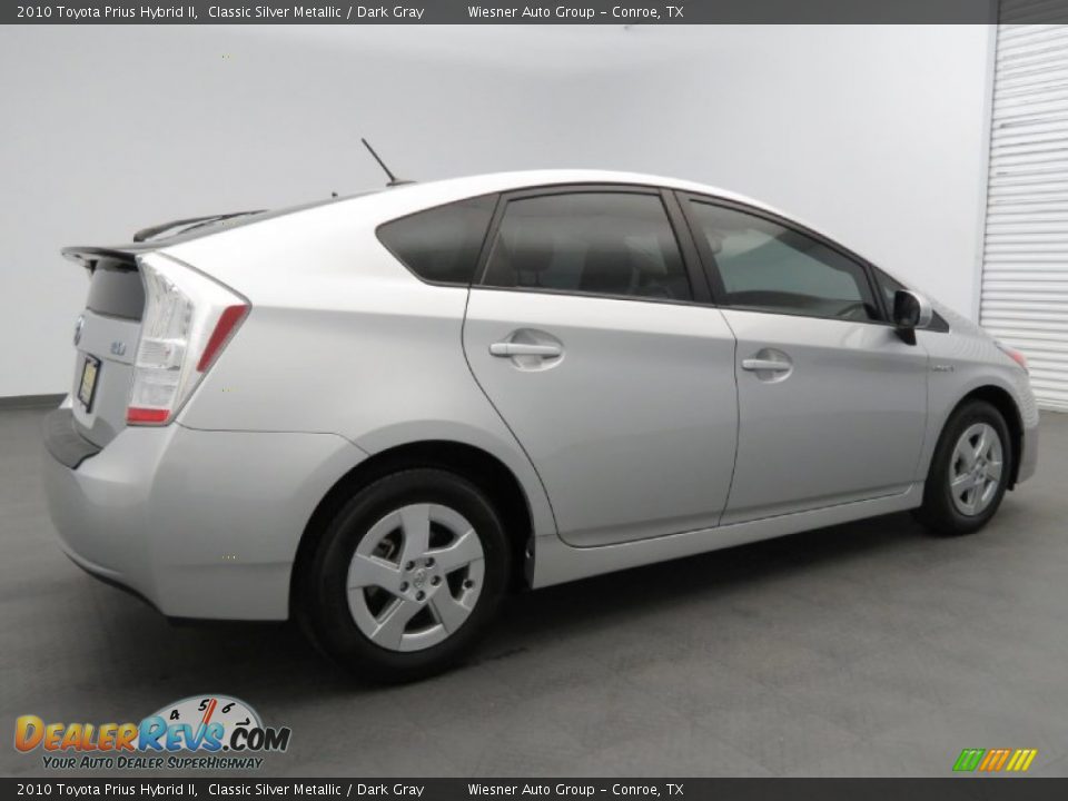 2010 Toyota Prius Hybrid II Classic Silver Metallic / Dark Gray Photo #5