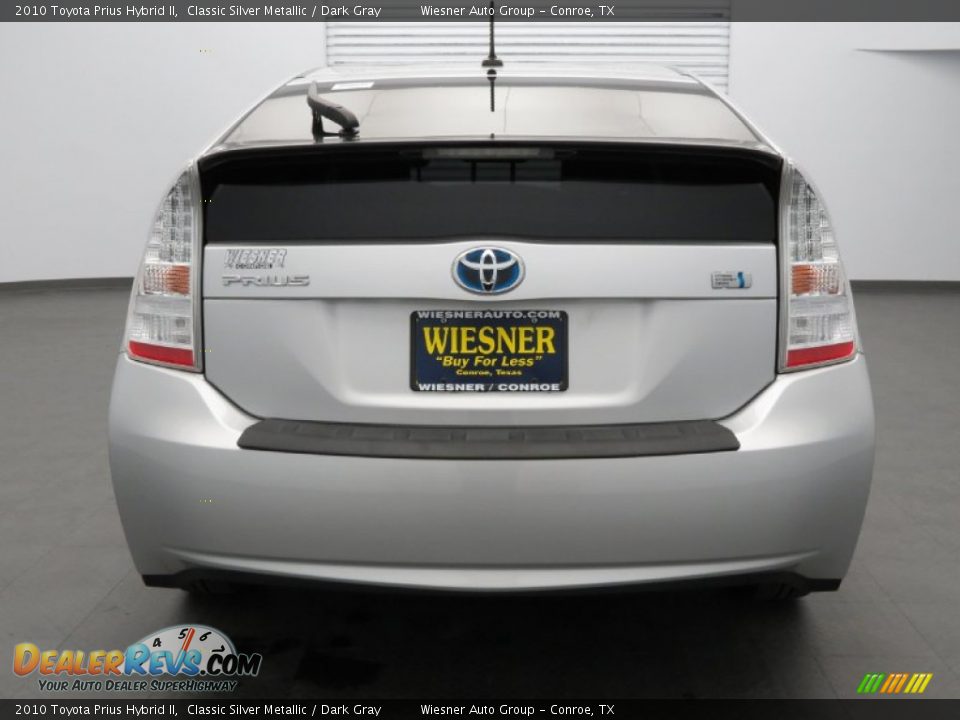 2010 Toyota Prius Hybrid II Classic Silver Metallic / Dark Gray Photo #6