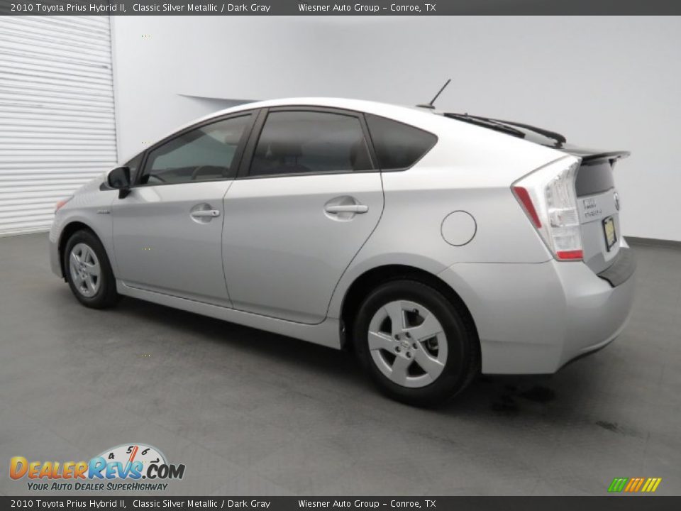 2010 Toyota Prius Hybrid II Classic Silver Metallic / Dark Gray Photo #7