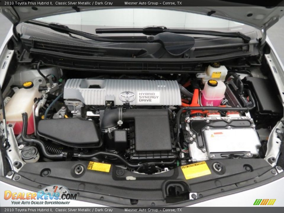 2010 Toyota Prius Hybrid II Classic Silver Metallic / Dark Gray Photo #11