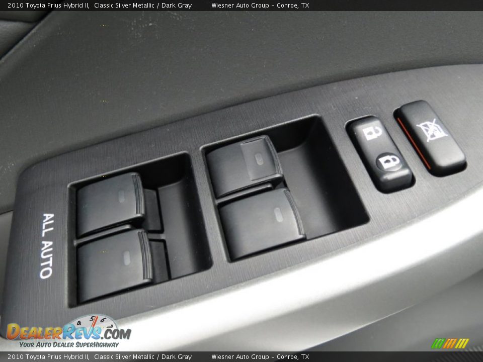 2010 Toyota Prius Hybrid II Classic Silver Metallic / Dark Gray Photo #12