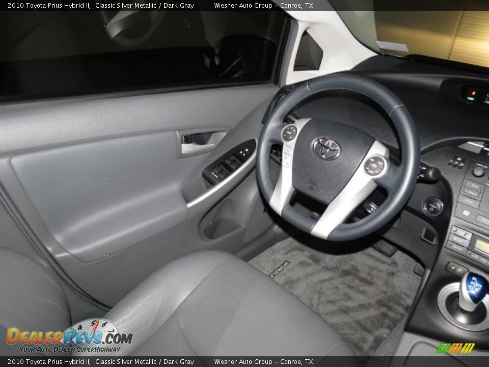 2010 Toyota Prius Hybrid II Classic Silver Metallic / Dark Gray Photo #19