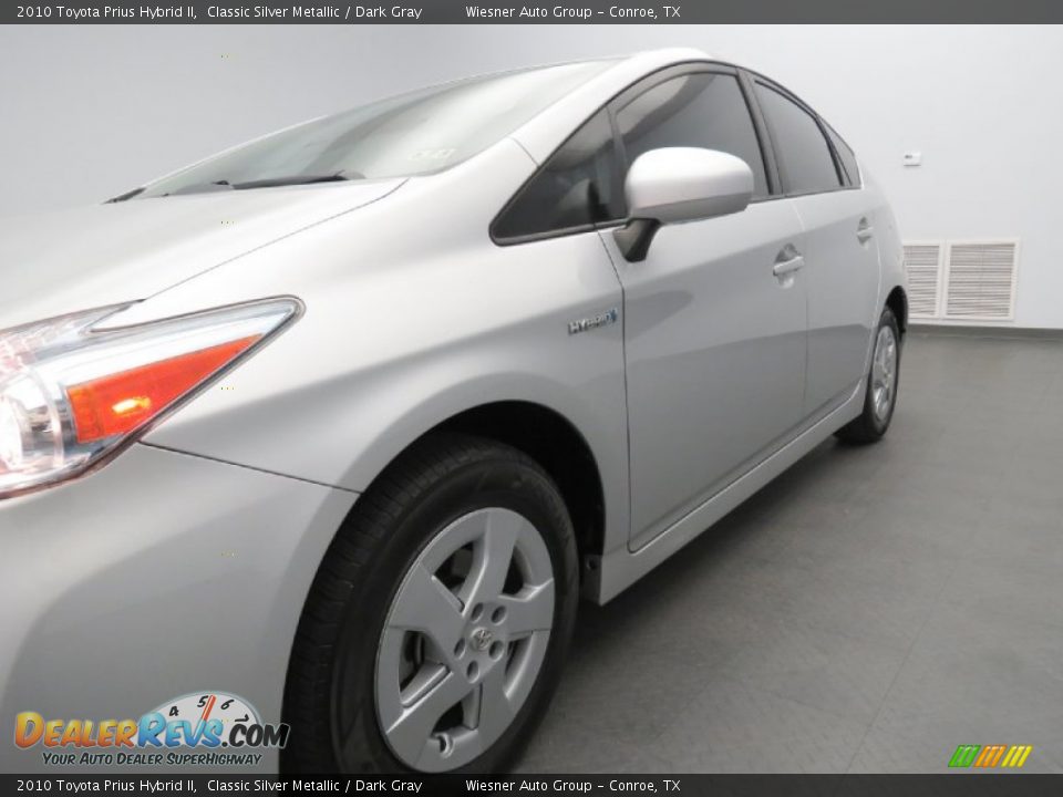 2010 Toyota Prius Hybrid II Classic Silver Metallic / Dark Gray Photo #21