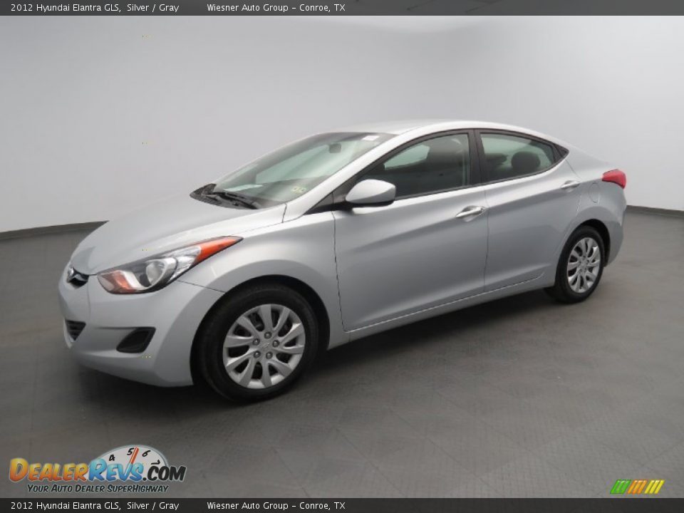 2012 Hyundai Elantra GLS Silver / Gray Photo #1