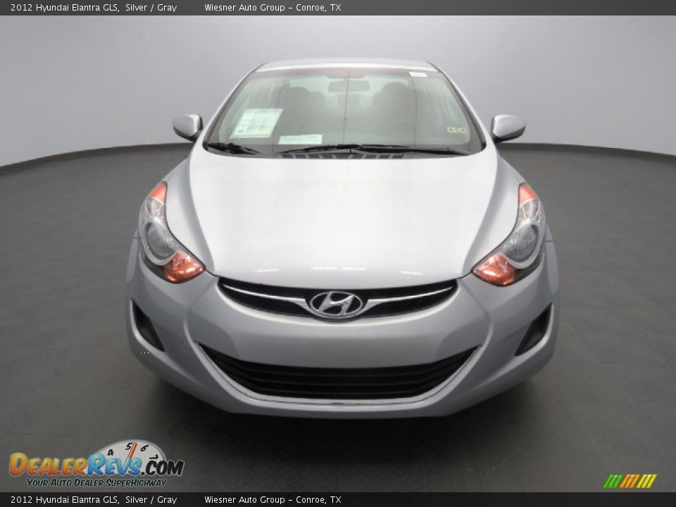 2012 Hyundai Elantra GLS Silver / Gray Photo #2