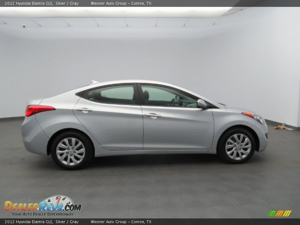 2012 Hyundai Elantra GLS Silver / Gray Photo #4