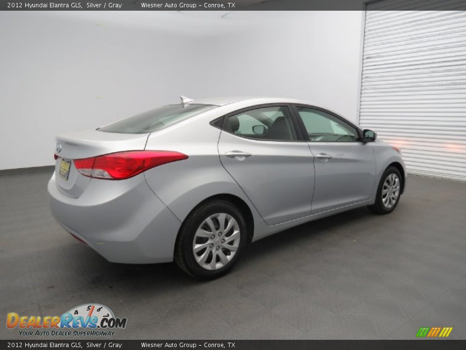 2012 Hyundai Elantra GLS Silver / Gray Photo #5