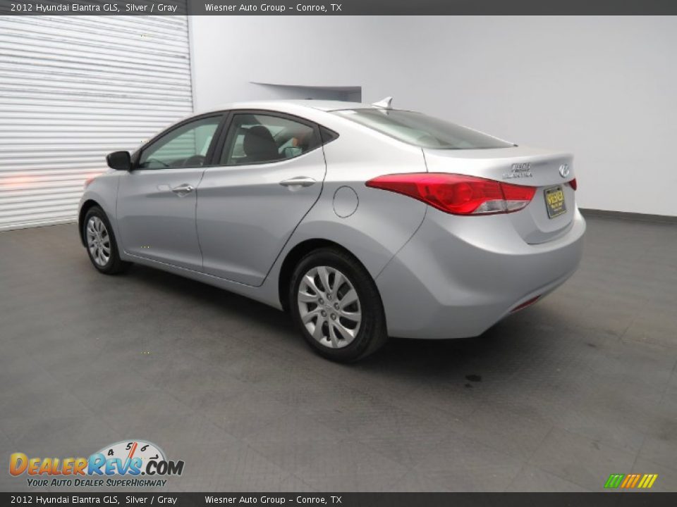 2012 Hyundai Elantra GLS Silver / Gray Photo #7