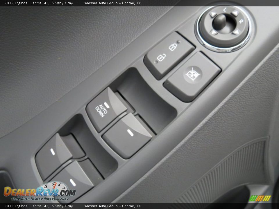 2012 Hyundai Elantra GLS Silver / Gray Photo #11