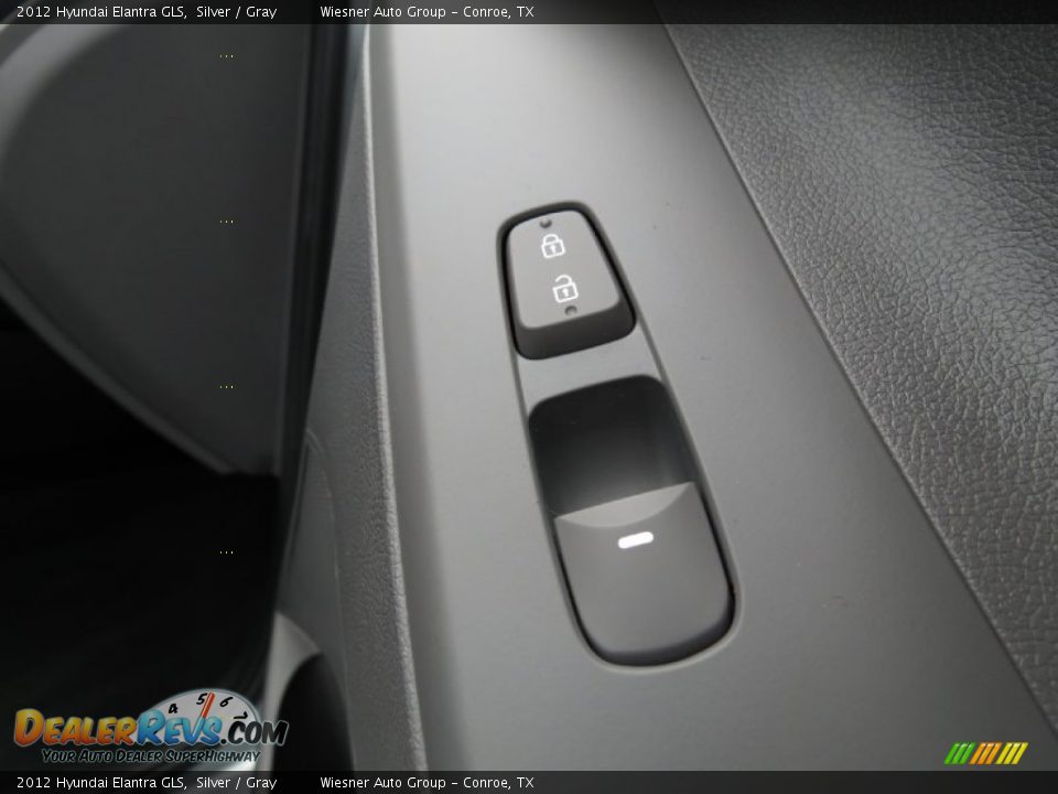 2012 Hyundai Elantra GLS Silver / Gray Photo #12