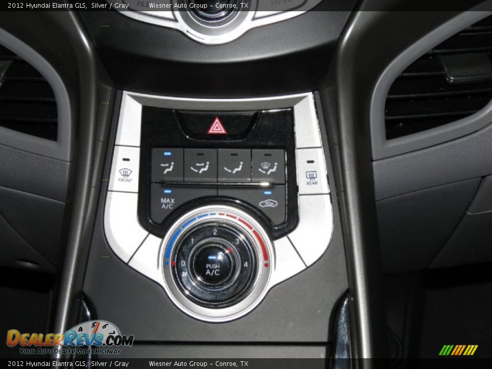 2012 Hyundai Elantra GLS Silver / Gray Photo #19