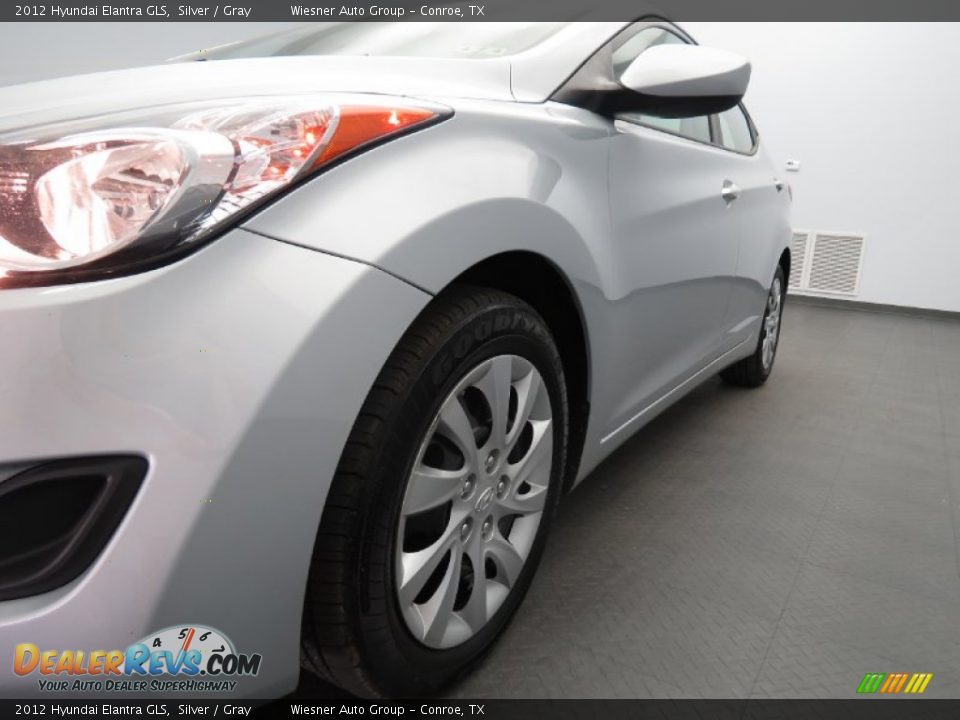2012 Hyundai Elantra GLS Silver / Gray Photo #20